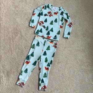Christmas Bison - 2 pc pajama set